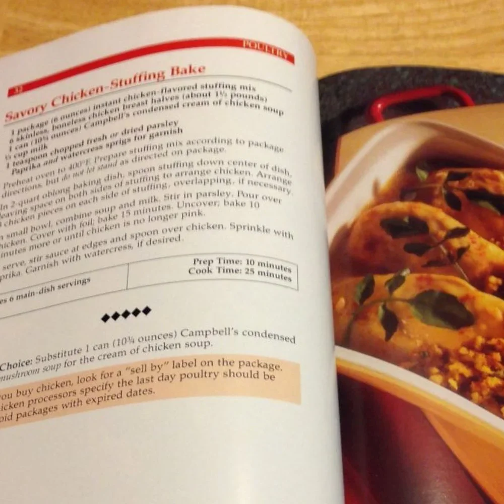 Campbell's Vintage Cookbook  Deliciously Easy Recipes